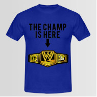 The Champ Is Here Logo T-Shirt (Available In 8 Colors)
