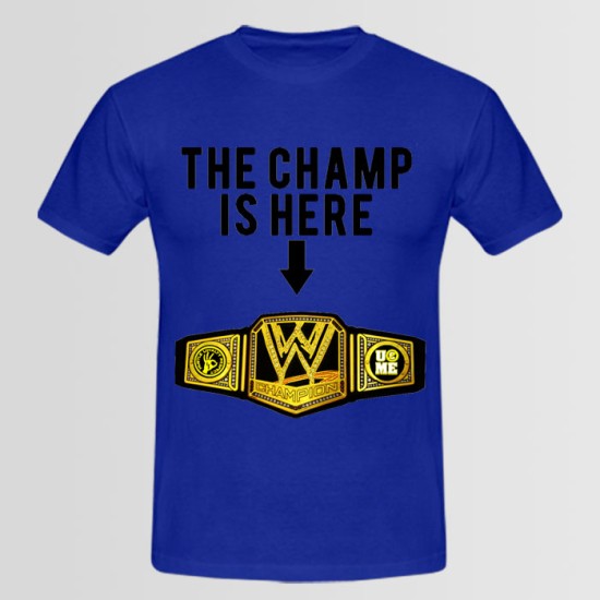 The Champ Is Here Logo T-Shirt (Available In 8 Colors)