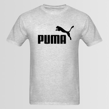 Puma Logo With Text T-Shirt