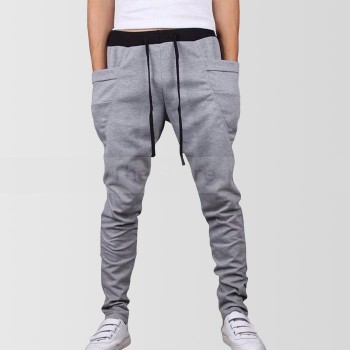 Grey Narrow Bottom Sweat Trouser