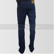 Blue Slim Fit Cotton Jeans