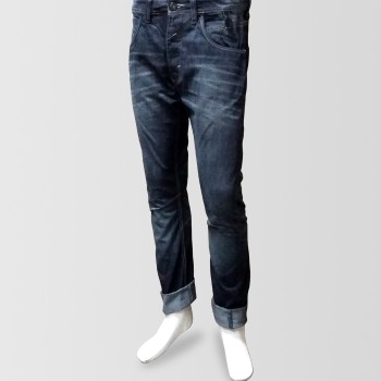 Bluish Black Regular Fit Jeans