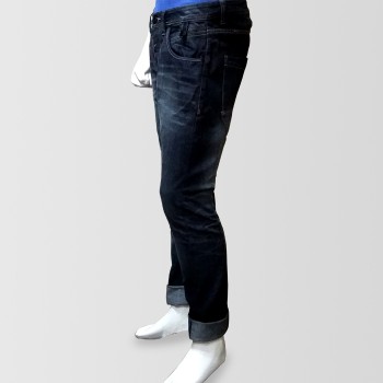 Bluish Black Regular Fit Jeans