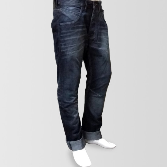 Bluish Black Regular Fit Jeans