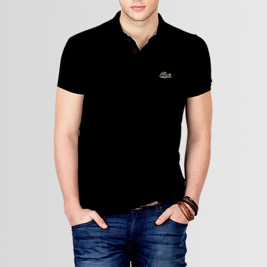 Bundle of 3 Polo Lacoste Logo T-Shirts (Available In 11 Colors)