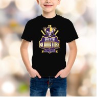 Quetta Gladiators Kids Black T-Shirt