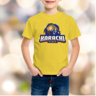 Karachi King Kids Yellow T-Shirt