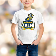 Peshawar Zalmi Kids White T-Shirt
