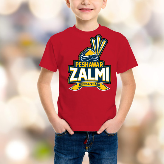 Peshawar Zalmi Kids Red T-Shirt
