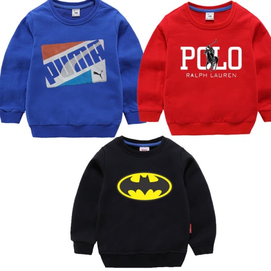 Bundle three Branded Sweatshirt For Kids