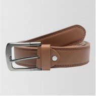 Camel Color Original Cow Leather Men's Belt