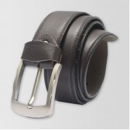 Dark Brown Original Cow Leather Men's Belt