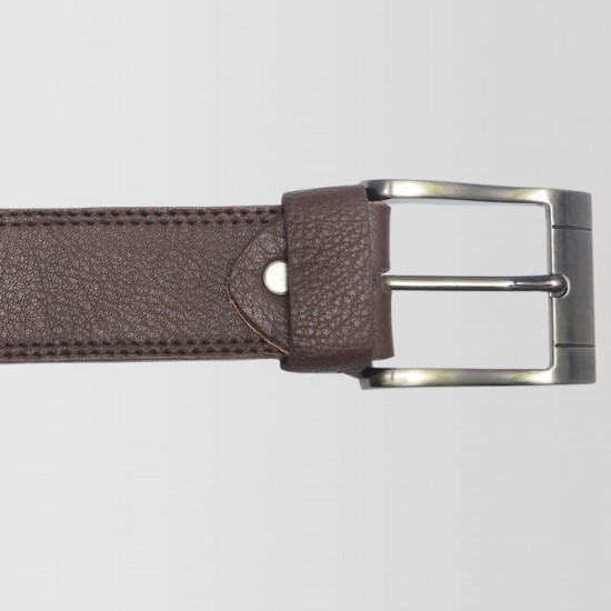 Brown Original Cow Leather Men's Belt