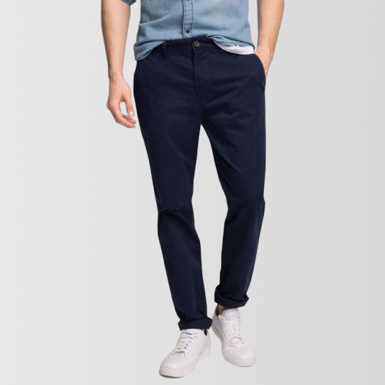 Dark Navy Cotton Pant 