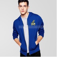 Peshawar Zalmi Psl Royal Blue Zipper Hoodie