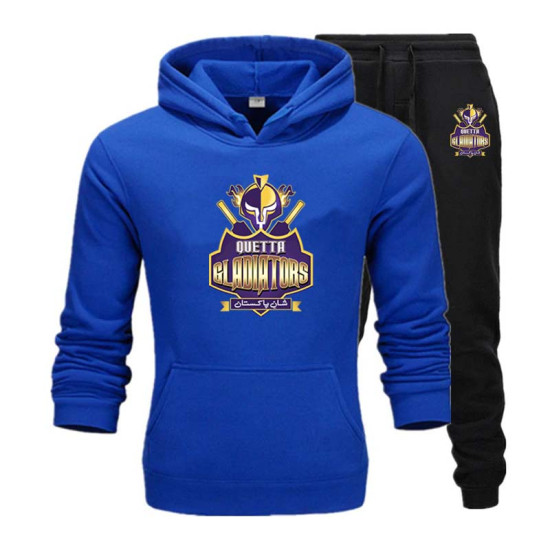 Quetta Gladiators Psl Tracksuit in Royal Blue Quetta Gladiators Psl Tracksuit in Royal Blue