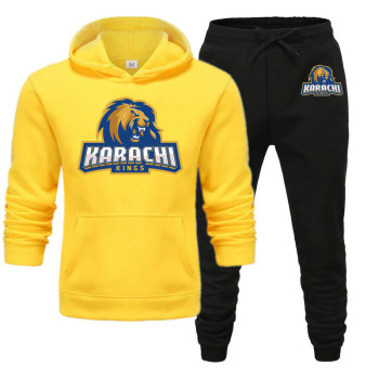 Karachi Kings Psl Tracksuit in Yellow