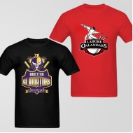 Pakistan Super League (PSL) Team T-Shirt Bundle: Quetta Gladiators + Lahore Qalandars