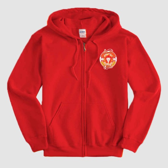 Islamabad United Psl Red Zipper Hoodie