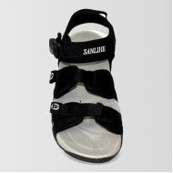 Black Stripes Casual Sandal Black Stripes Casual Sandal