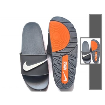 Grey Nike Casual Slippers