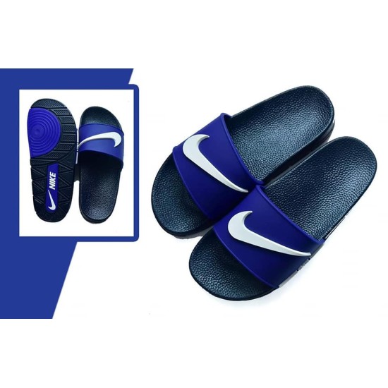 Navy Blue Nike Casual Slippers