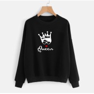 Buy Women's Sweat Shirt With Queen Logo