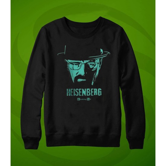 Black Sweat Shirt With Heisenberg Logo