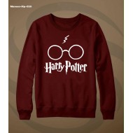 Black Sweat Shirt With Harry Potter Logo