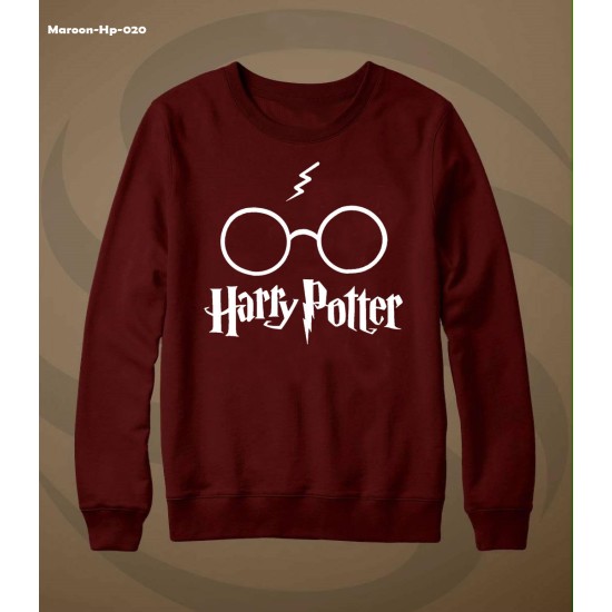 Black Sweat Shirt With Harry Potter Logo