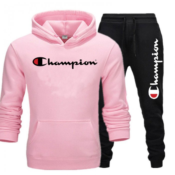 pink champion suit