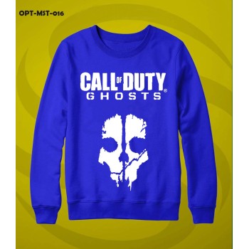 Royal Blue Sweat Shirt With Call of Duty Logo