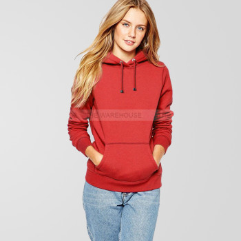 Women's Plain Pullover Hoodie
