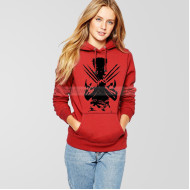 Women's Wolverine Printed Pullover Hoodie