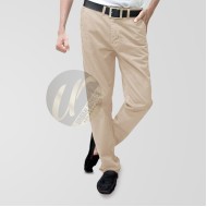 New Style Cream Chinos With Twill Cotton Stuff Color