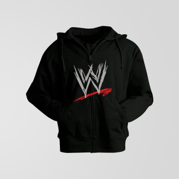 Black Hoodie With WWE Logo