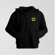 Black Fleece Batman (Small Logo) Zipper Hoodie