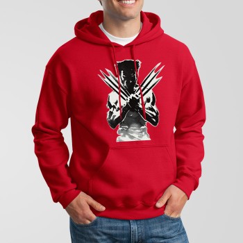 Red Fleece X-Men Hoodie