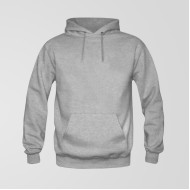 Grey Fleece Hoodie