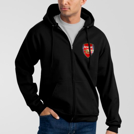 Black Fleece Arsenal Zipper Hoodie