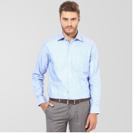 Pure Light Blue Formal Shirt