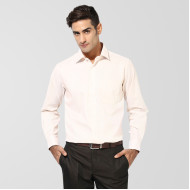 Cream Formal Shirt