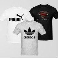 Bundle of 3 Graphic T-Shirt CA-3