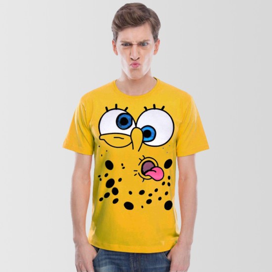 Spongebob Round Neck T-Shirt 