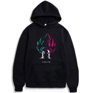 Vegito Logo Black Pullover Hoodies For Boys