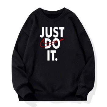 Just do it Black Fleece Sweatshirt