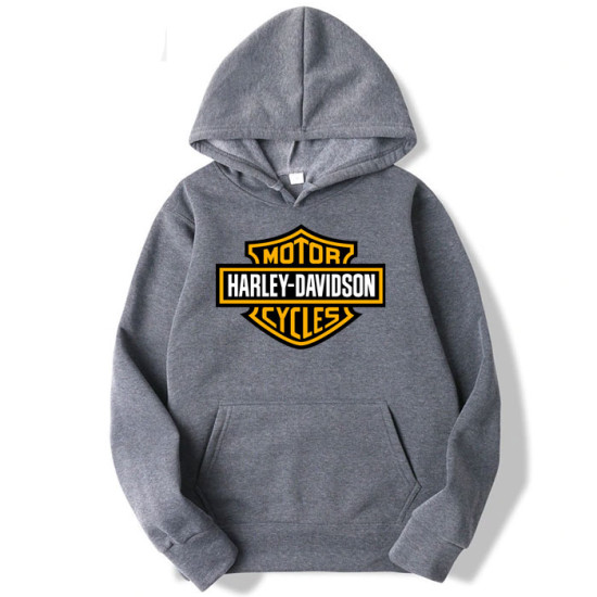 Harley Davidson Charcoal Grey Hoodie Harley Davidson Charcoal Grey Hoodie