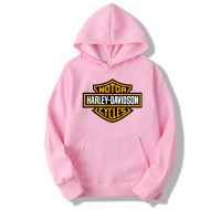 Harley Davidson Pink Pullover Hoodie