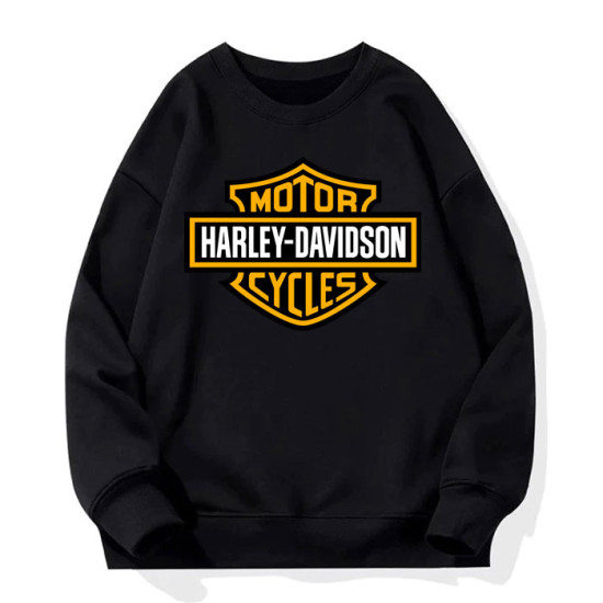 Harley Davidson Black Fleece Sweatshirt For Men Harley Davidson Black Fleece Sweatshirt For Men