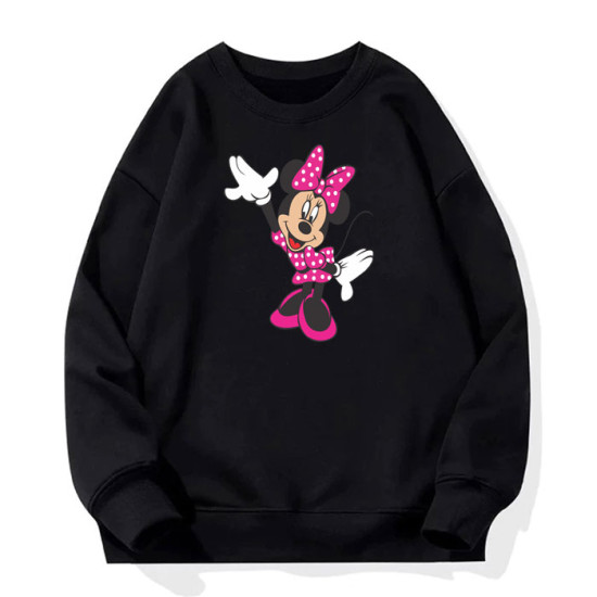 Mickey Mouse Black Fleece Sweatshirt Mickey Mouse Black Fleece Sweatshirt
